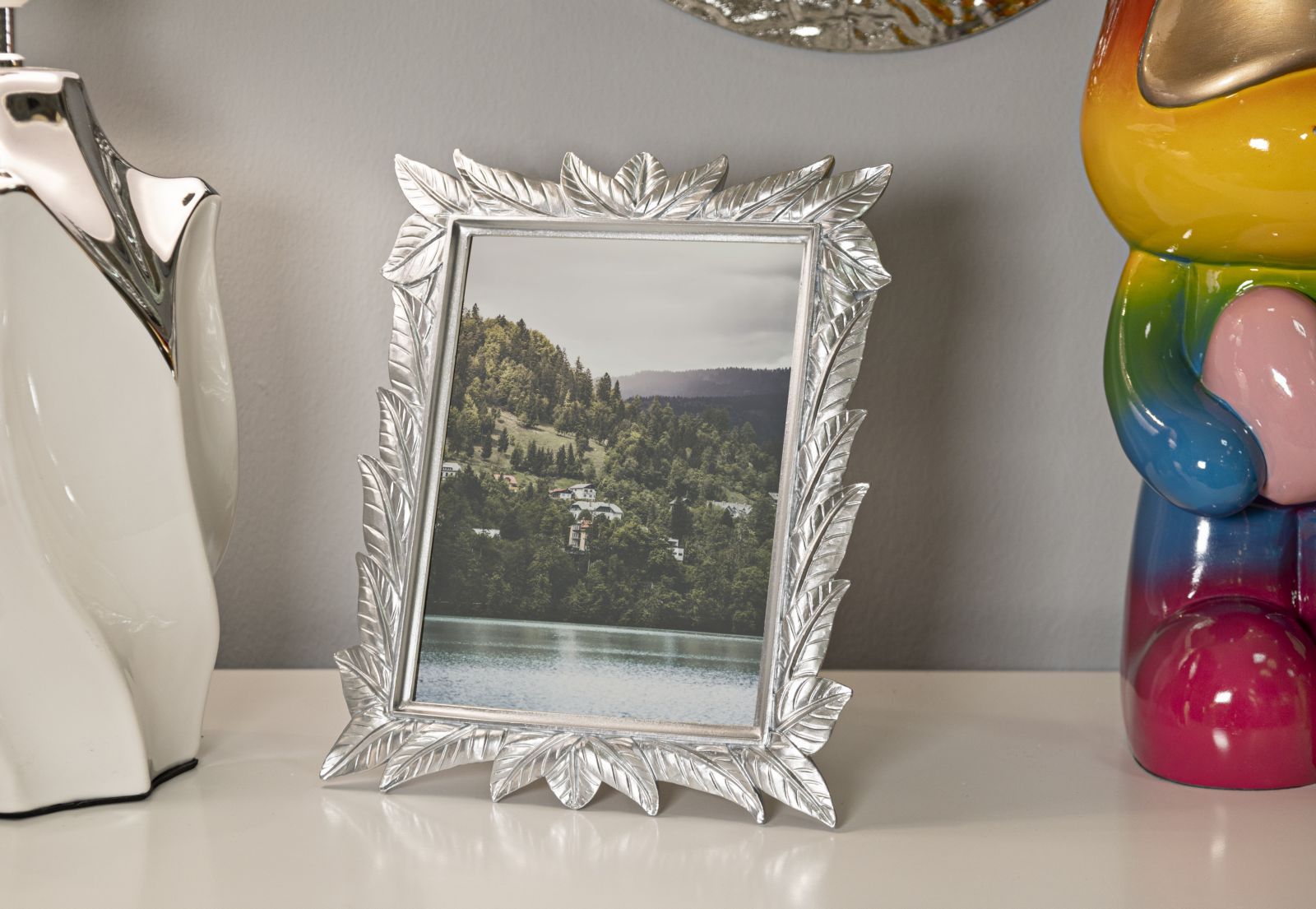 LEAVY FRAME SILVER CM 21,2X1,7X26,8 (INTERNAL MEASURE CM 15X20) 