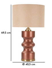 TABLE LAMP ROSENTHAL -H- CM Ø 40,5X69,5