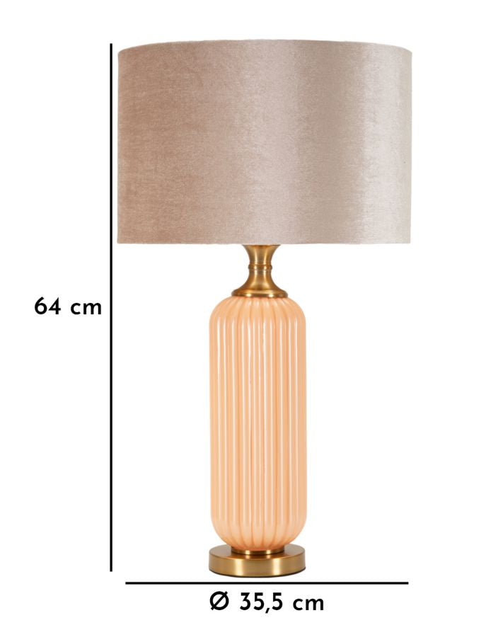 PERLY TABLE LAMP -C- CM ø35x64