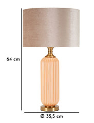 PERLY TABLE LAMP -C- CM ø35x64