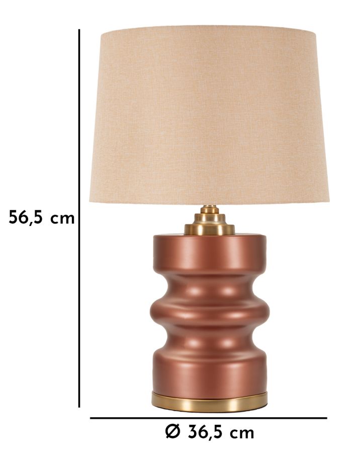 TABLE LAMP ROSENTHAL -B- CM Ø 36,5X56,5