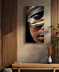 NAIROBI LACQUERED CANVAS WITH FRAME -A- CM 52X4X102