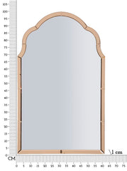 TANGIER WALL MIRROR PINK CM 62X1X100 ( INSIDE MIRROR SIZE CM 55X94)