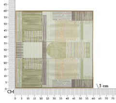 PRINTED ON CANVAS LINES WITH FRAME -H- CM 60X3X60