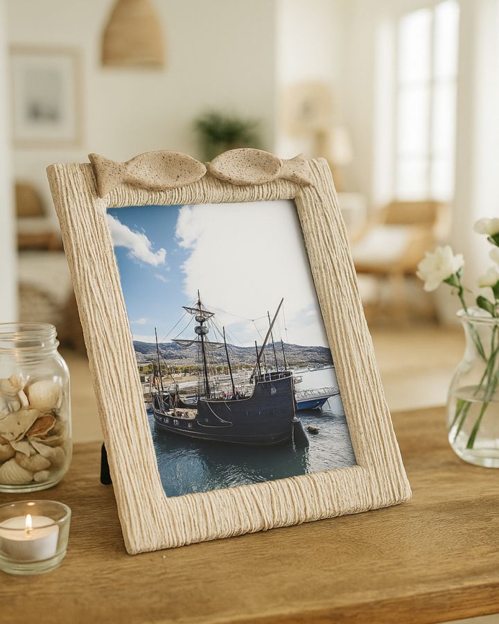 PHOTO FRAME SAND CM 25X3,2X31 (INSIDE SIZE CM 20X25)