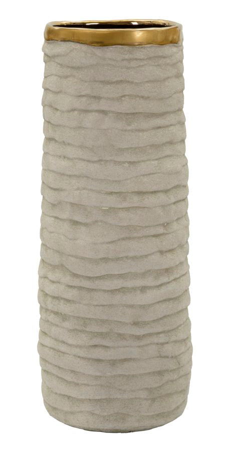LIMA OPEN VASE CM Ø 15,5X40 (HOLE CM Ø 12)
