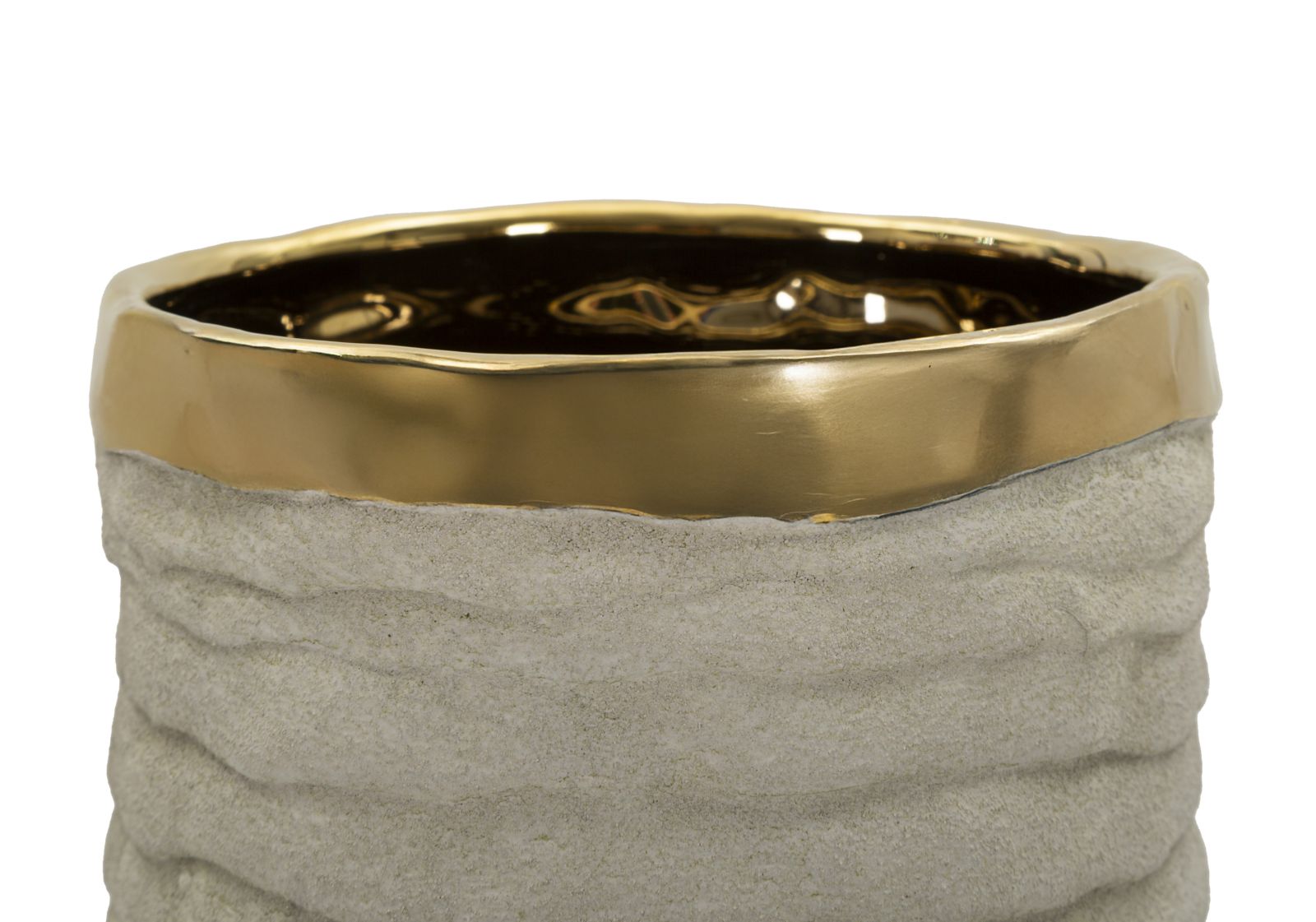 LIMA OPEN VASE CM Ø 15,5X40 (HOLE CM Ø 12)