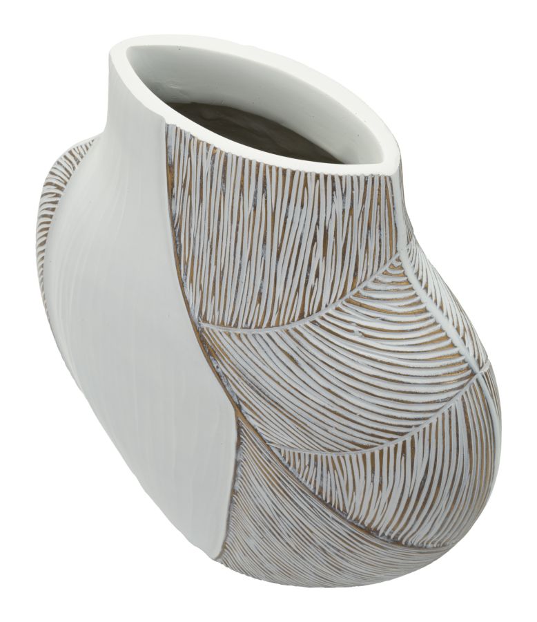 HO CHI MINH RESIN VASE CM 35X13,5X37,5 (HOLE CM 16X6)