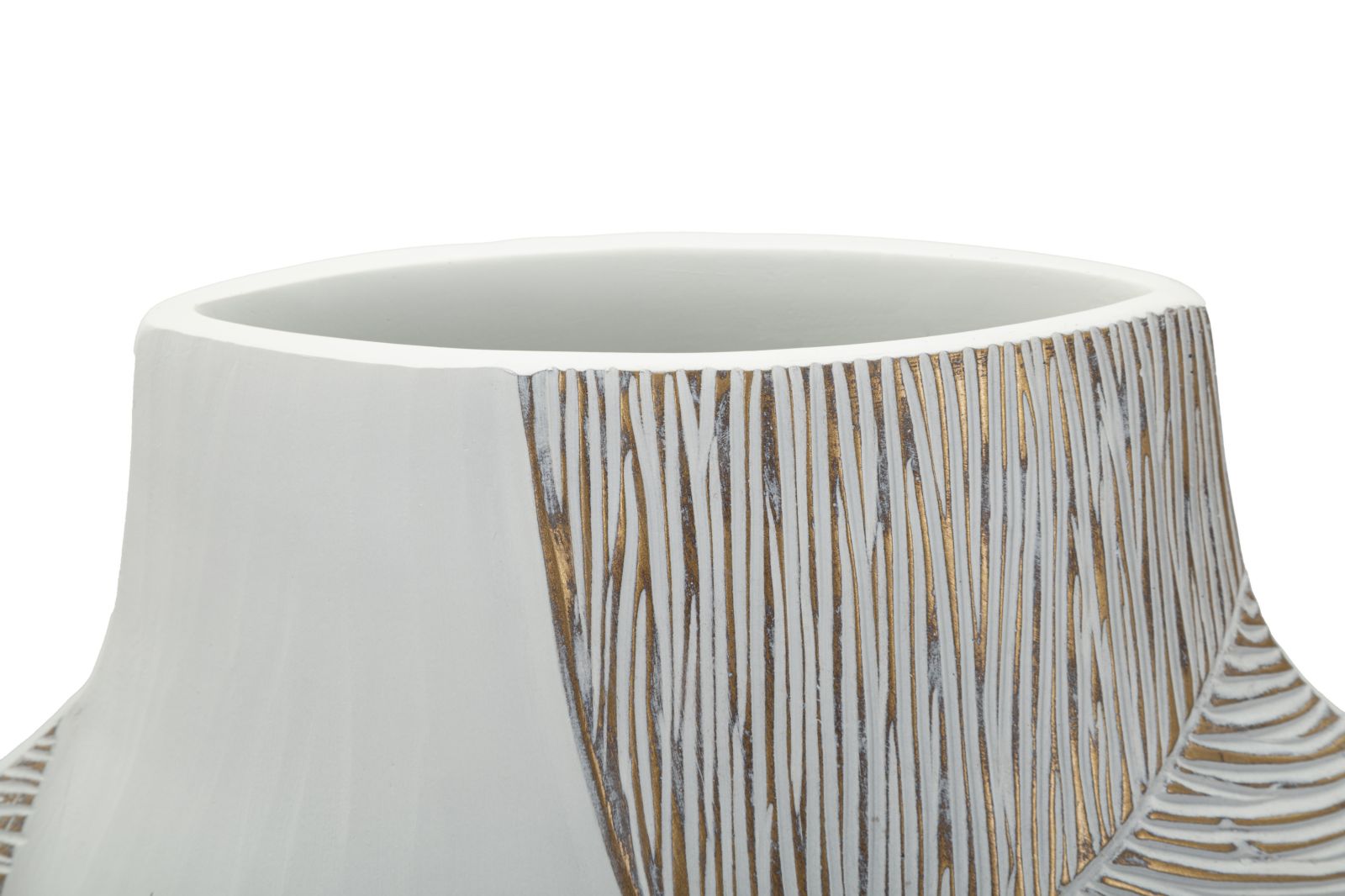HO CHI MINH RESIN VASE CM 35X13,5X37,5 (HOLE CM 16X6)