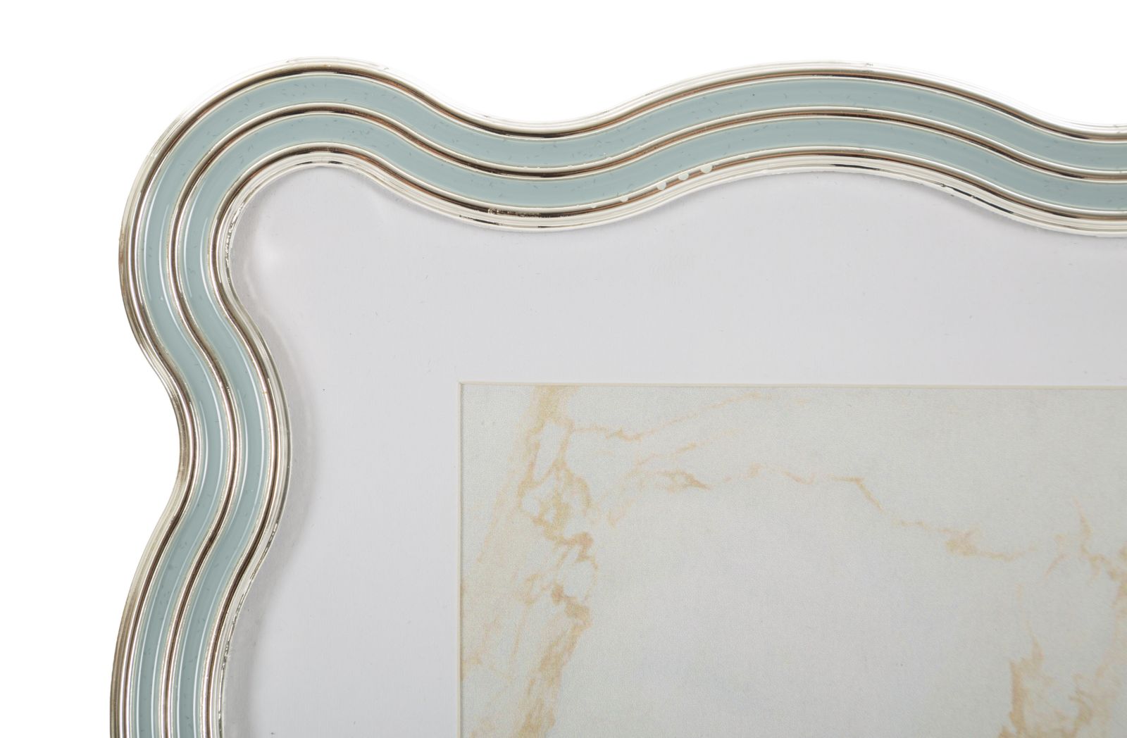 PHOTO FRAME ELIZABETH LIGHT BLUE CM 17,5X1,3X22,5 (INSIDE SIZE CM 15X20)
