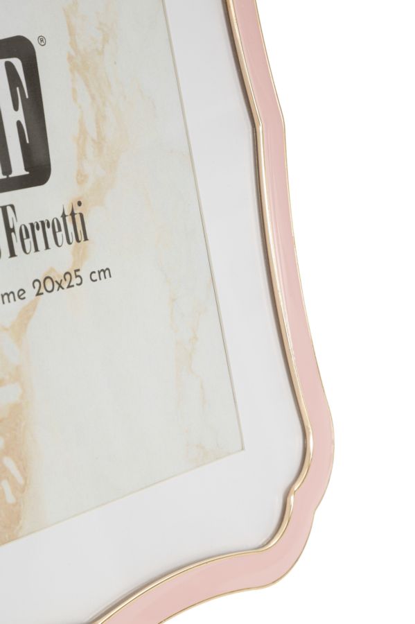 PHOTO FRAME MARGOT PINK CM 22,1X1,4X27,2 (INSIDE SIZE CM 20X25) 