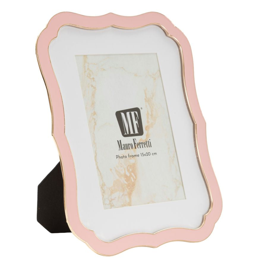 PHOTO FRAME MARGOT PINK CM 17X1,4X21,9 (INSIDE SIZE CM 15X20) 