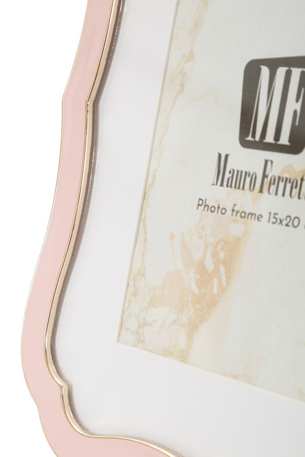 PHOTO FRAME MARGOT PINK CM 17X1,4X21,9 (INSIDE SIZE CM 15X20) 
