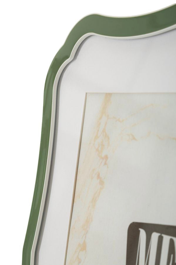PHOTO FRAME MARGOT GREEN CM 22,1X1,4X27,2 (INSIDE SIZE CM 20X25)