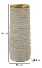 LIMA OPEN VASE CM Ø 15,5X40 (HOLE CM Ø 12)