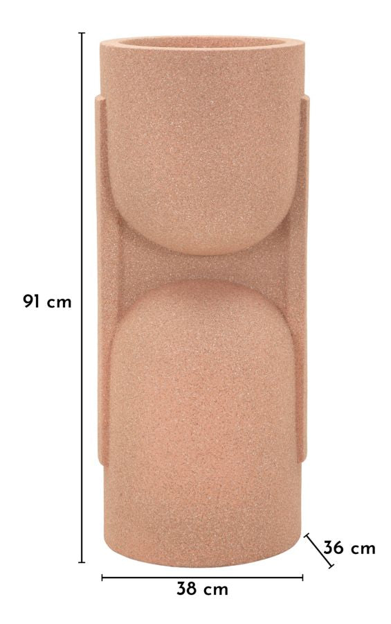 NUI OUTDOOR VASE HOLDER  CM 38X36X91 (HOLE CM Ø 29)