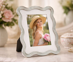 PHOTO FRAME ELIZABETH LIGHT BLUE CM 17,5X1,3X22,5 (INSIDE SIZE CM 15X20)