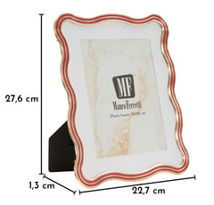 PHOTO FRAME ELIZABETH RED CM 22,7X1,3X27,6 (INSIDE SIZE CM 20X25) 