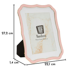 PHOTO FRAME MARGOT PINK CM 22,1X1,4X27,2 (INSIDE SIZE CM 20X25) 