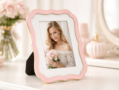 PHOTO FRAME MARGOT PINK CM 17X1,4X21,9 (INSIDE SIZE CM 15X20) 