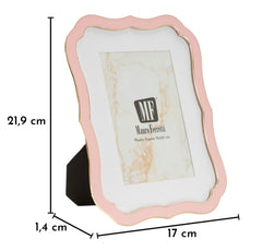 PHOTO FRAME MARGOT PINK CM 17X1,4X21,9 (INSIDE SIZE CM 15X20) 