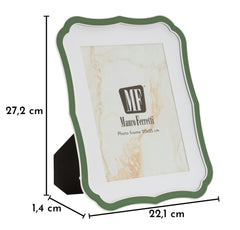 PHOTO FRAME MARGOT GREEN CM 22,1X1,4X27,2 (INSIDE SIZE CM 20X25)