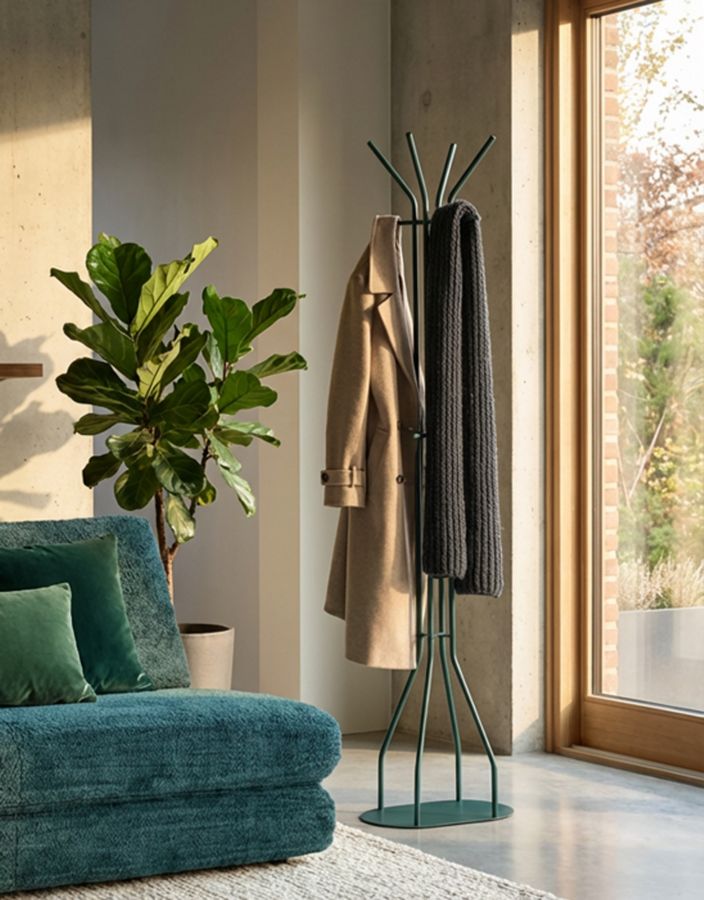 SATURN HANG CLOTHES TEAL CM 45X28X178