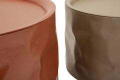 NORIMBERGA COFFEE TABLE SET 2 PCS CM Ø 62X30-51X26