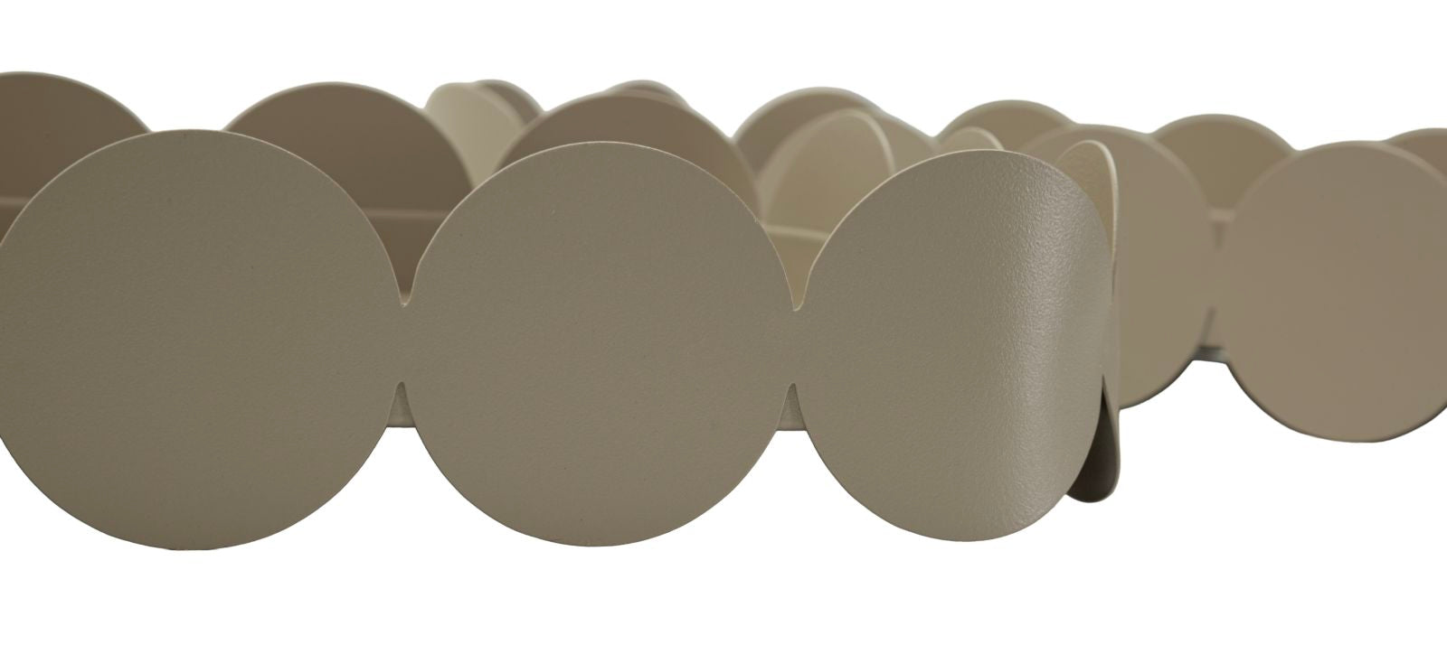 SATURN TRAY RECT. DOVE GREY SET 2 PCS CM 40X16,5X4,5-29X12X4,5