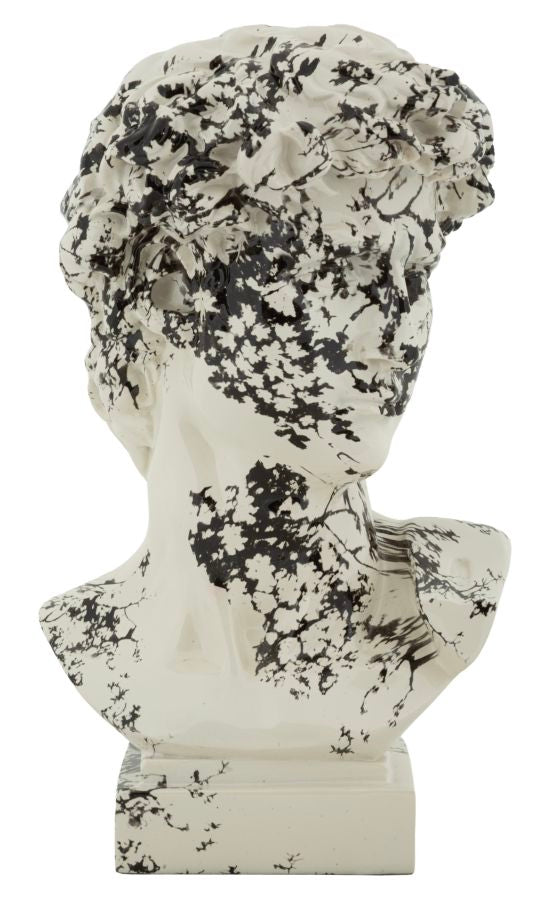 Oriental Style Head-Shaped Sculpture 18x16x30cm