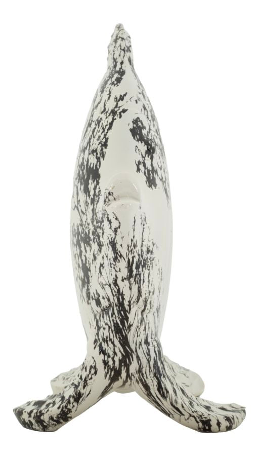 Oriental Style Fish-Shaped Sculpture 37X19X34cm