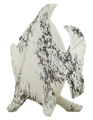 Oriental Style Fish-Shaped Sculpture 37X19X34cm