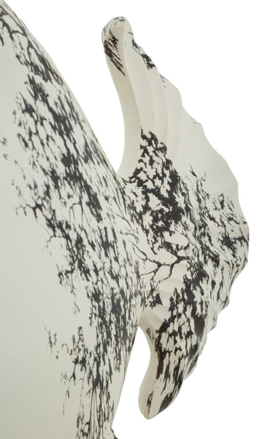 Oriental Style Fish-Shaped Sculpture 37X19X34cm