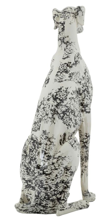 Oriental Style Dog Shaped Sculpture 42.5X25.5X78cm