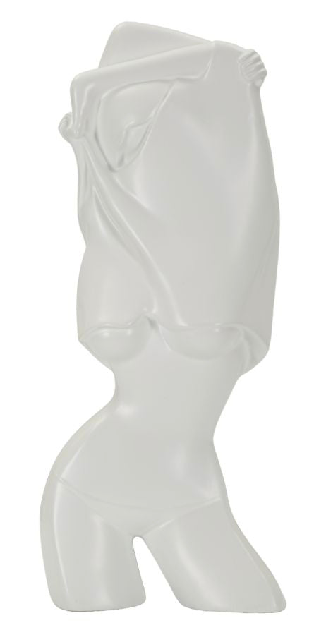 Minimal Female Figure Sculpture 12.5X7.7X29cm