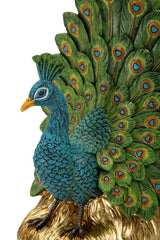 Peacock-Shaped Bookends, Eclectic Style, 20 x 15 x 19 cm