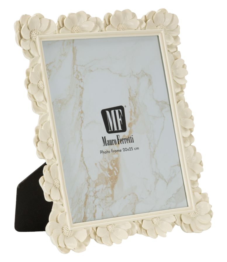 Shabby Chic Floral Frame 27.2x2x32 cm (Internal Measurements 20x25 cm)