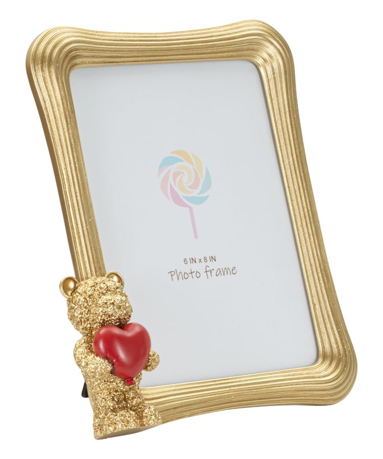 Glam Teddy Bear Frame 20.9 x 4.7 x 24.3 cm
(Internal Measurements 15 x 20 cm)
