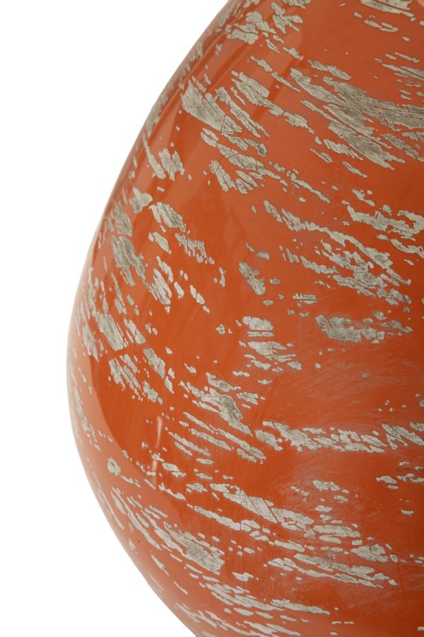 Orange Table Lamp Contemporary Style 30x49 cm