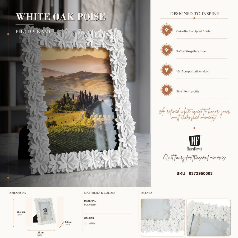 Romantic Floral Frame 21x1.9x25.7 cm (Internal Measurement 10x15 cm)