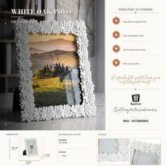 Romantic Floral Frame 21x1.9x25.7 cm (Internal Measurement 10x15 cm)