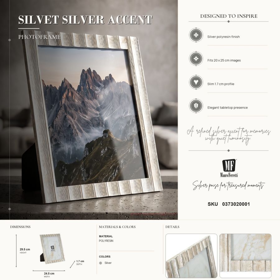 Vintage Style Frame 24.5X1.7X29.5cm (Internal Measurement 20X25cm)