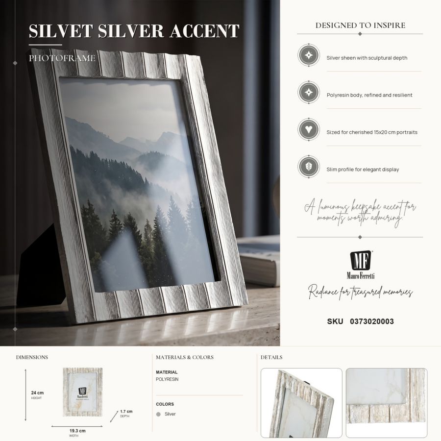 Vintage Style Frame 19.3 x 1.7 x 24 cm
(Internal Measurements 15 x 20 cm)