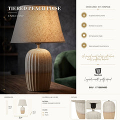 Japandi Table Lamp Cm Ø 30X44