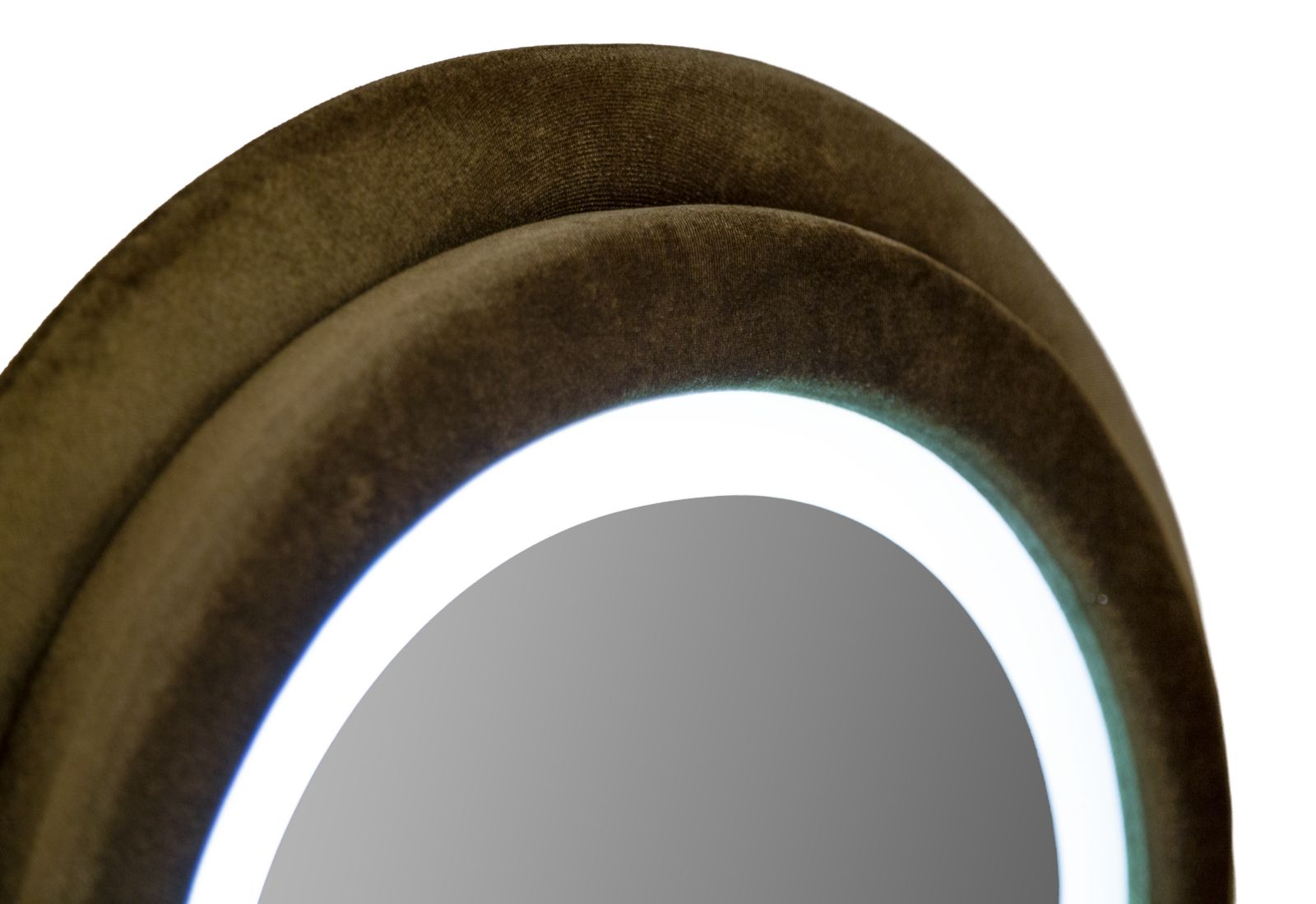 Wall Mirror with Irregular Frame and LED Lighting 60x160 cm