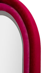 Wall Mirror with Irregular Frame and LED Lighting 60x160 cm