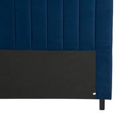 Tête de lit Arrias 140 cm Velours bleu