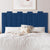 Tête de lit Arrias 140 cm Velours bleu