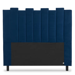 Tête de lit Arrias 140 cm Velours bleu