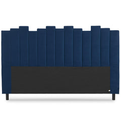 Tête de lit Arrias 180 cm velours bleu